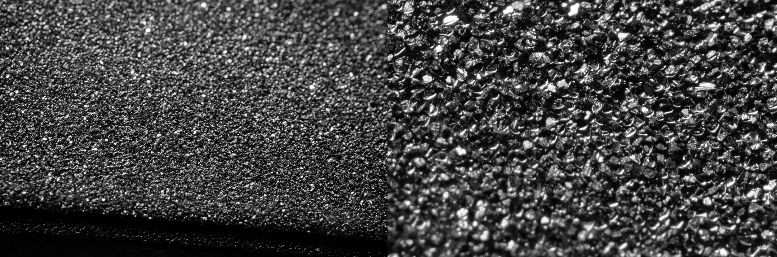 new diamond sharpening stone 240 grit - individual diamond crystals visible