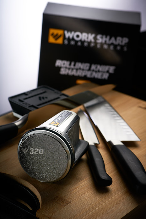 WorkSharp rolling knife sharpener - rolling sharpener